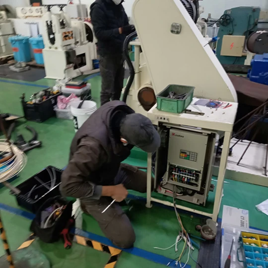 画像1446：圧延ローラー補修・調整