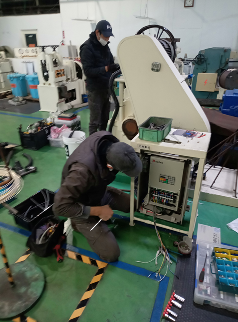 圧延ローラー補修・調整